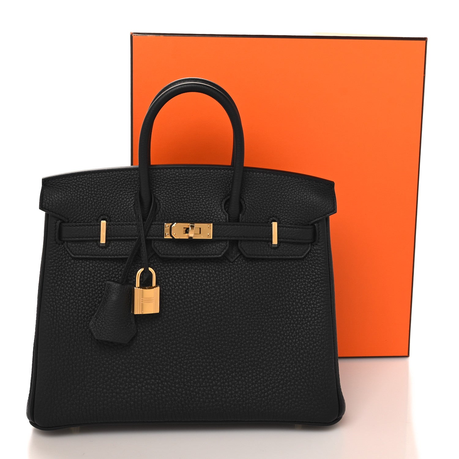 Hermes Togo Birkin 25 Black 12 of 12