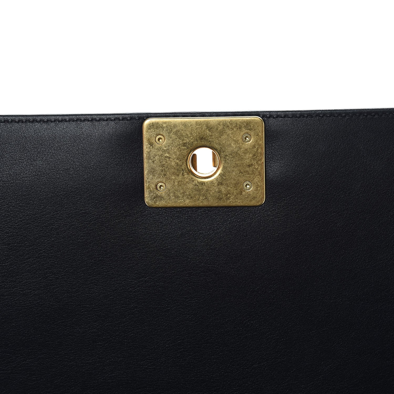 Chanel Calfskin Quilted New Medium Boy Flap Black 14 of 16