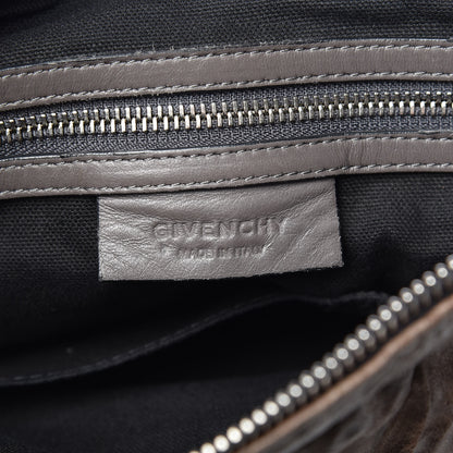 Givenchy Tumbled Sheepskin Medium Pandora Charcoal 6 of 9