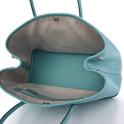 Hermes Vache Country Garden Party 30 TPM Bleu Atoll 5 of 10