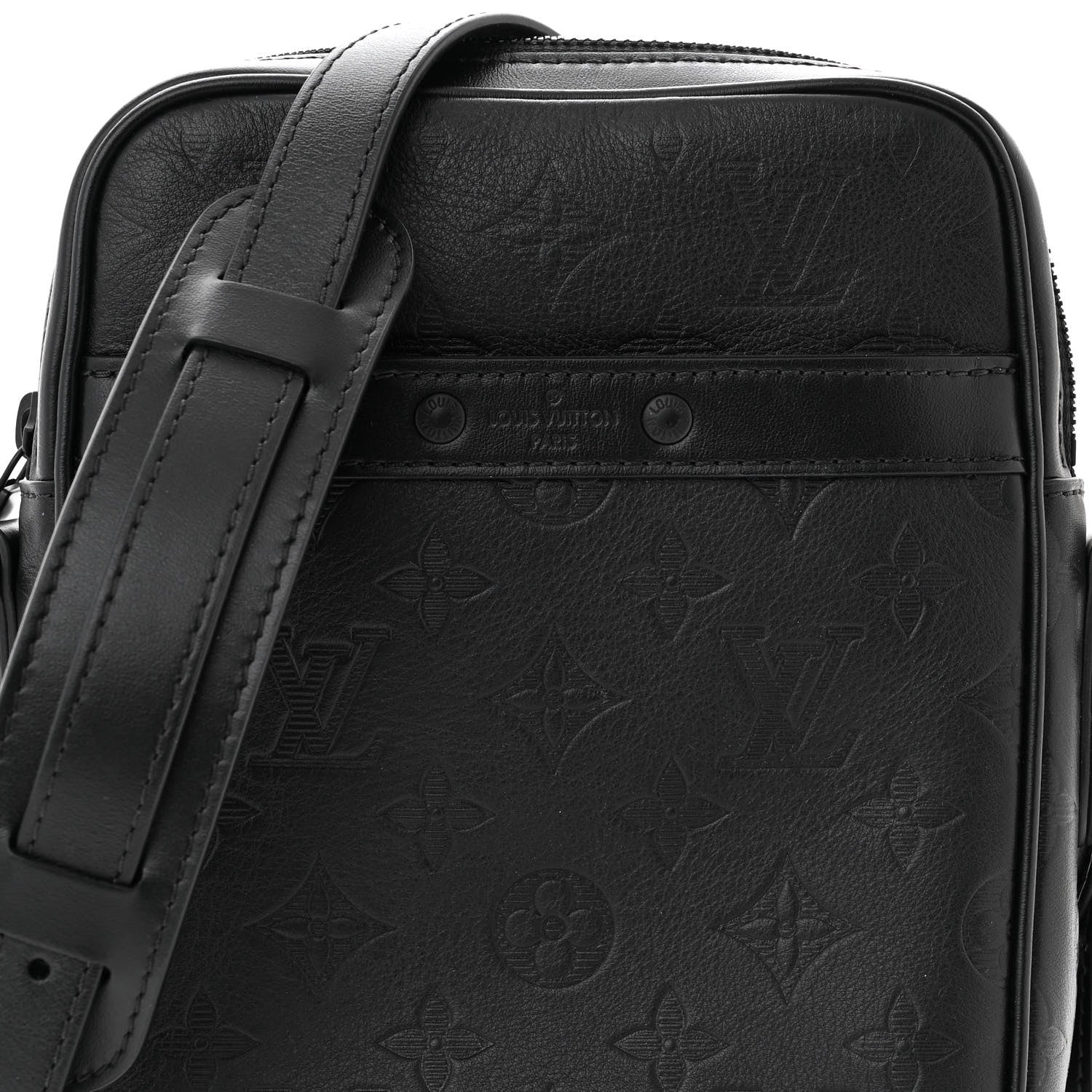 Louis Vuitton Calfskin Monogram Shadow Danube PM 8 of 11
