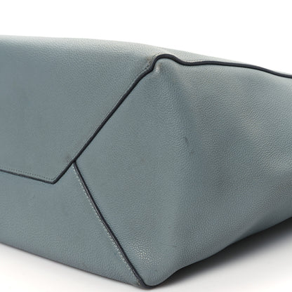 Celine Soft Grained Calfskin Small Belt Cabas Phantom Storm 9 of 13