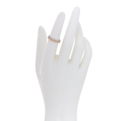Boucheron 18K Yellow White Gold Diamond Quatre Radiant Wedding Band Ring 51 5.75 2 of 6