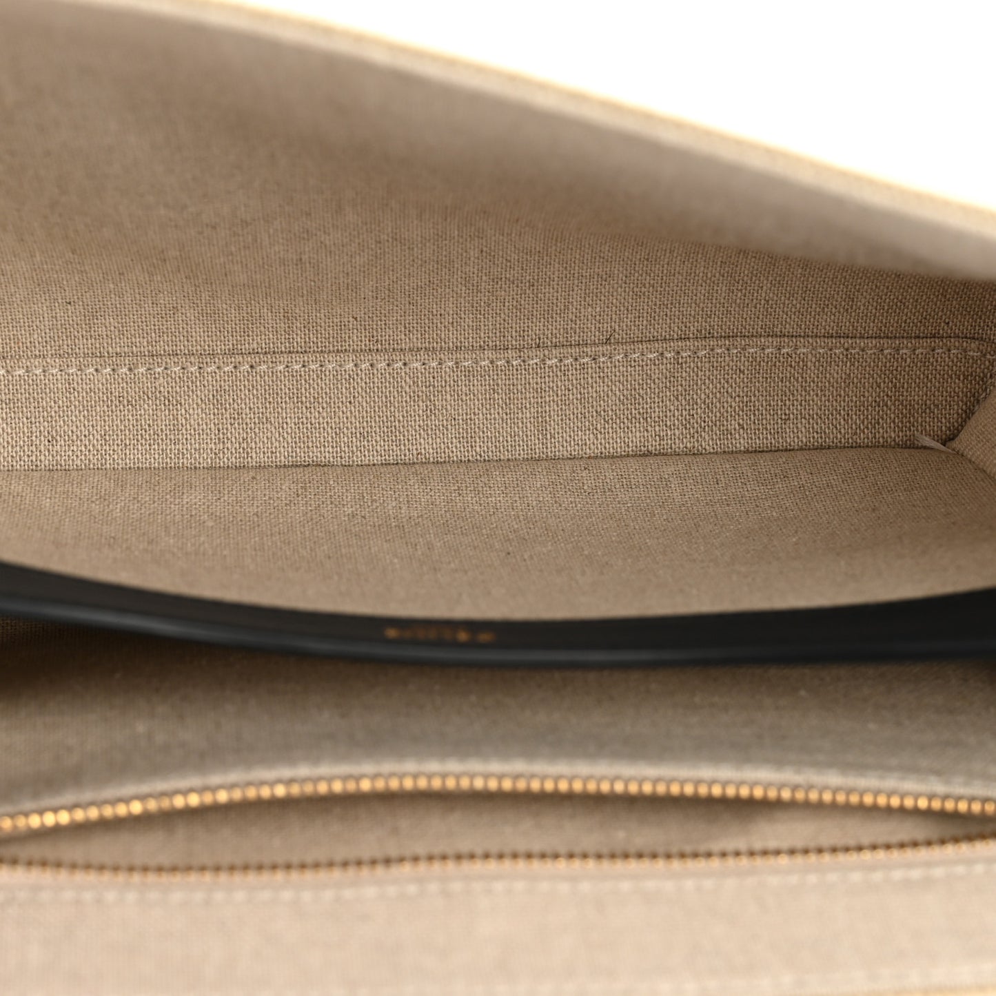 Canvas Calfskin Teen Soft 16 Shoulder Bag Vanilla Navy