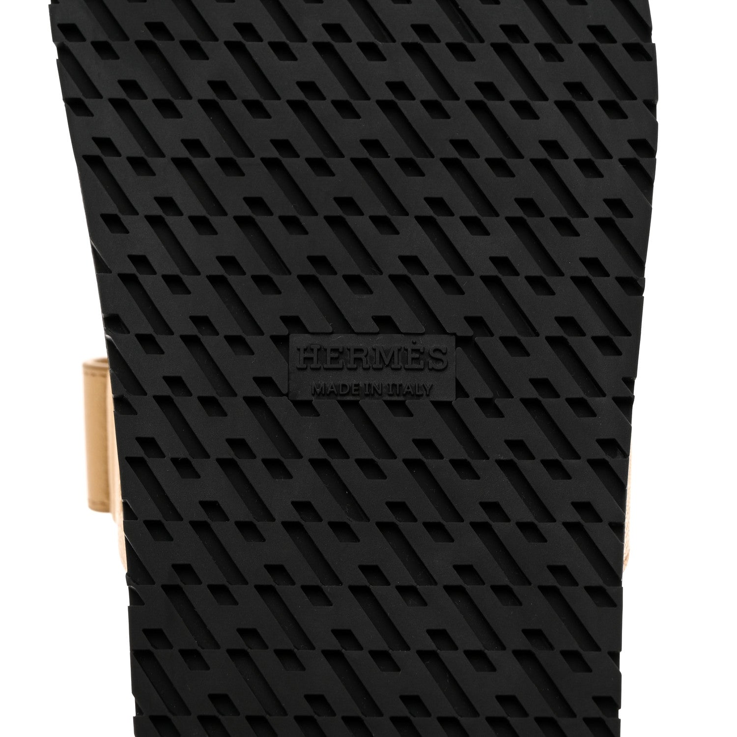 Hermes Metallic Goatskin Womens Chypre Sandals 36.5 Dore 8 of 9