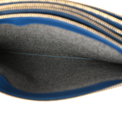 Celine Lambskin Large Trio Crossbody Bag Indigo 7 of 15