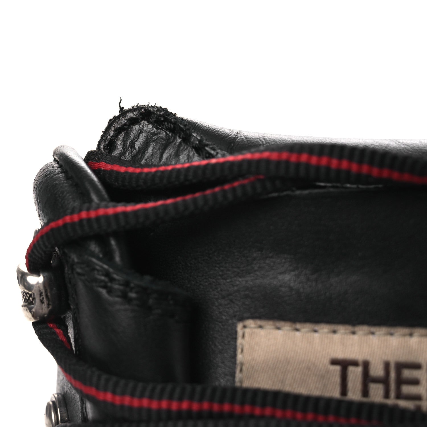 Gucci X THE NORTH FACE Calfskin Womens Hiking Ankle Boots 37.5 Black 11 of 12