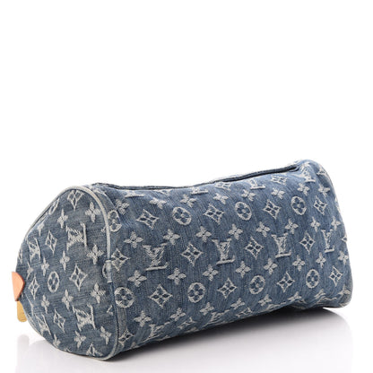 Louis Vuitton Monogram Denim Neo Speedy Blue 4 of 7