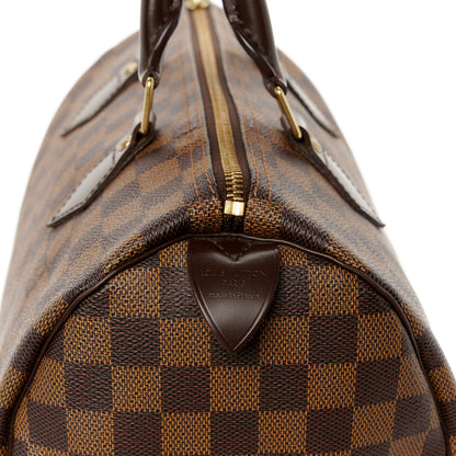 Louis Vuitton Damier Ebene Speedy 30 8 of 12