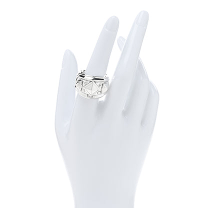 David Yurman Sterling Silver Modern Renaissance Wide Ring 58 8.25 2 of 5