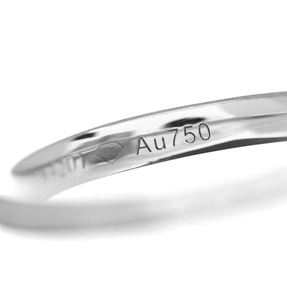 Piaget 18K White Gold Diamond Rose Ring 52 6 5 of 5