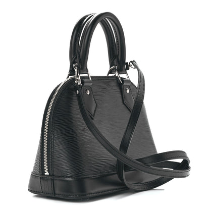 Louis Vuitton Epi Alma BB Black 3 of 13