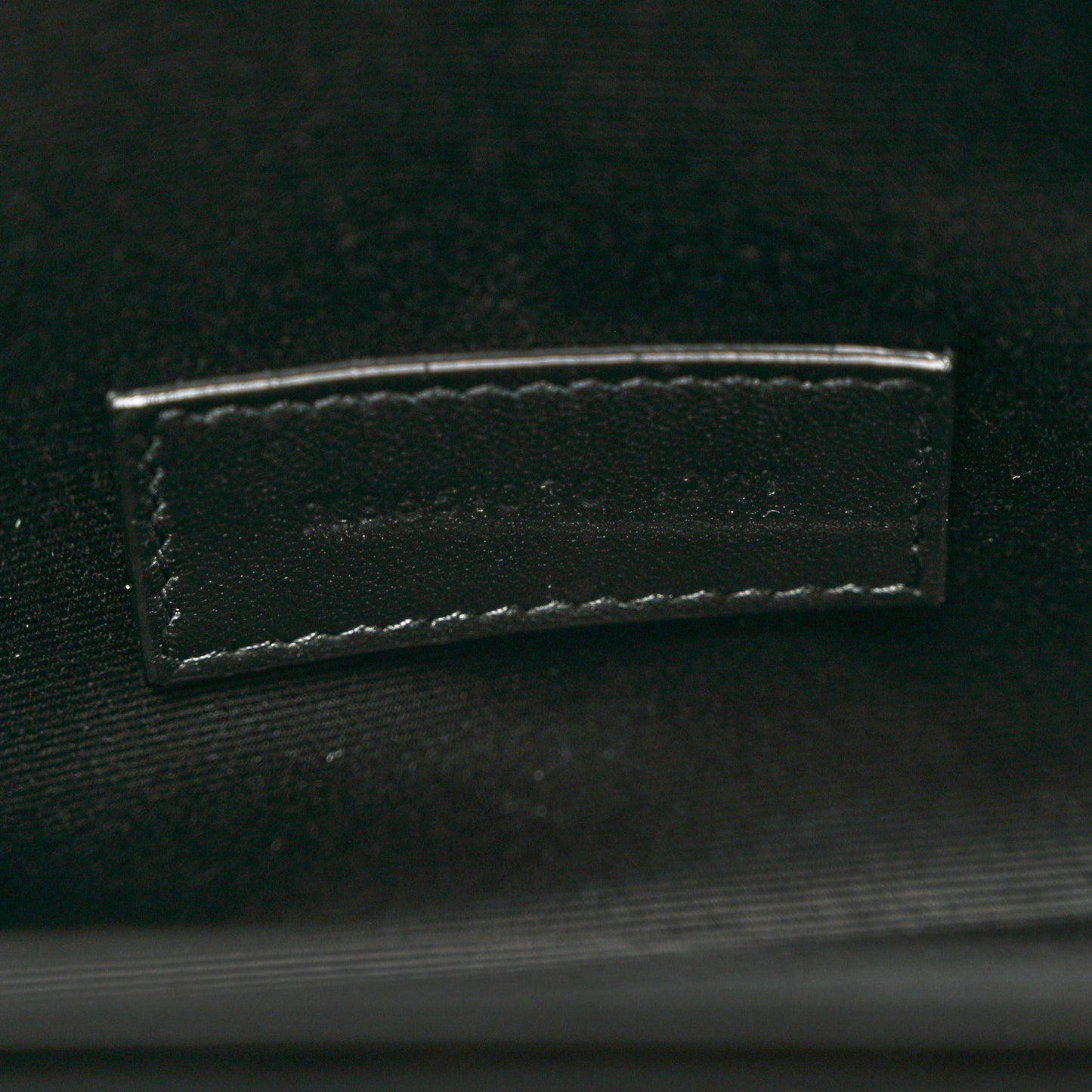 Grain De Poudre Textured Mixed Matelasse Triquilt Monogram Clutch Vert Fonce