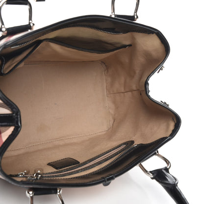 Burberry Nova Check Bowling Bag Black 5 of 16