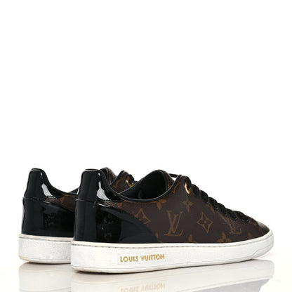 Louis Vuitton Patent Monogram Frontrow Sneakers 36 4 of 9