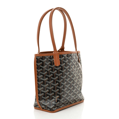 Goyard Goyardine Reversible Mini Anjou Black Gold 6 of 20