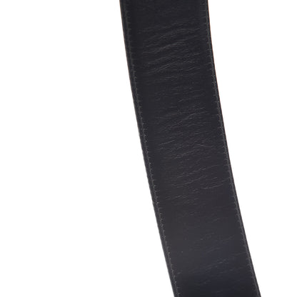 Gucci Calfskin Interlocking G Belt 80 32 Black 8 of 8