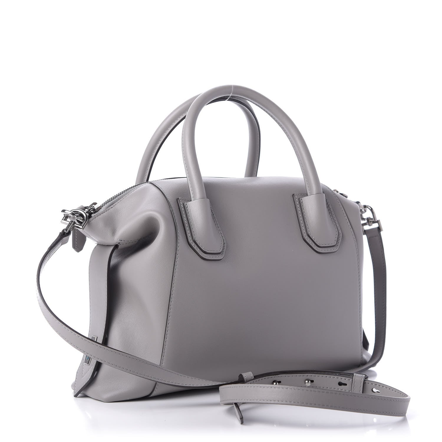 Givenchy Soft Calfskin Small Antigona Pearl Grey 3 of 8