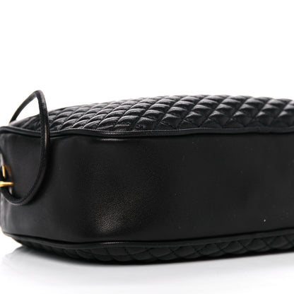 Saint Laurent Lambskin Quilted Victoire Camera Bag Black 8 of 11