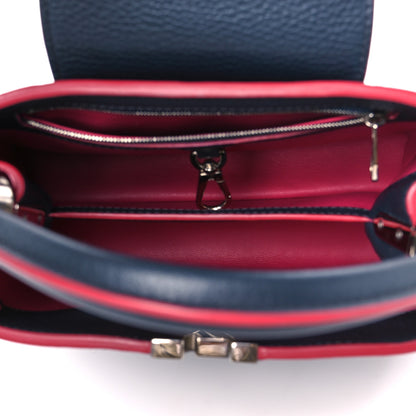 Louis Vuitton Taurillon Capucines BB Marine Rouge 5 of 9