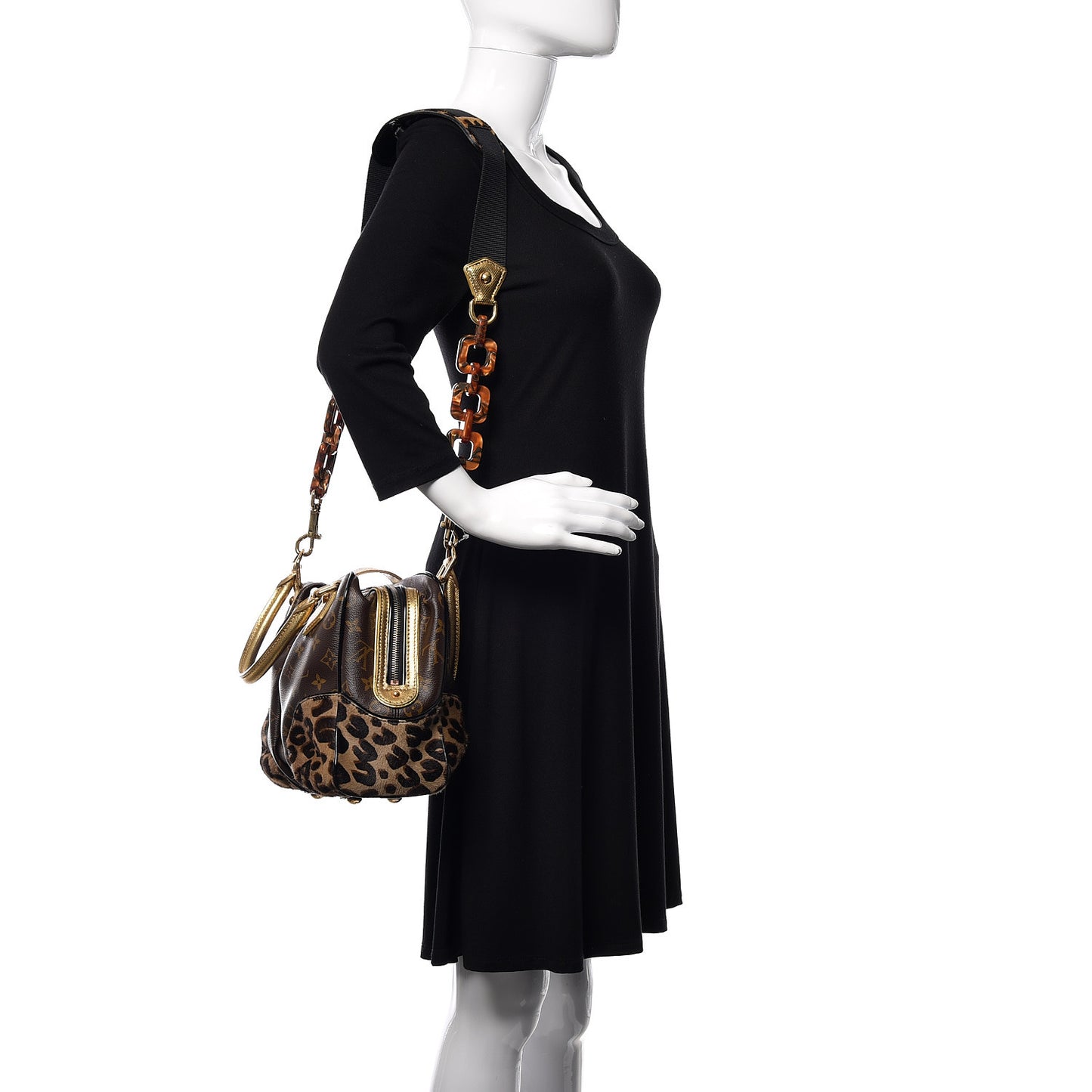 Monogram Leopard Adele