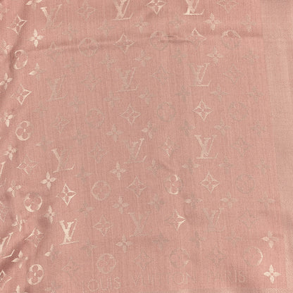 Louis Vuitton Silk Wool Monogram Classic Shawl Kraft 2 of 3