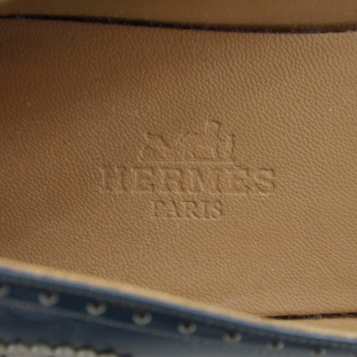 Leather Wing Tip Flats 35.5