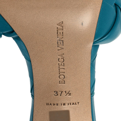 Bottega Veneta Nappa Maxi Intrecciato Lido 90mm Mule Sandals 37.5 Blaster 6 of 8