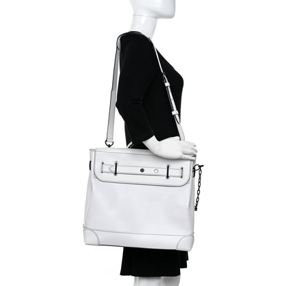 Louis Vuitton Epi Steamer PM White 2 of 10