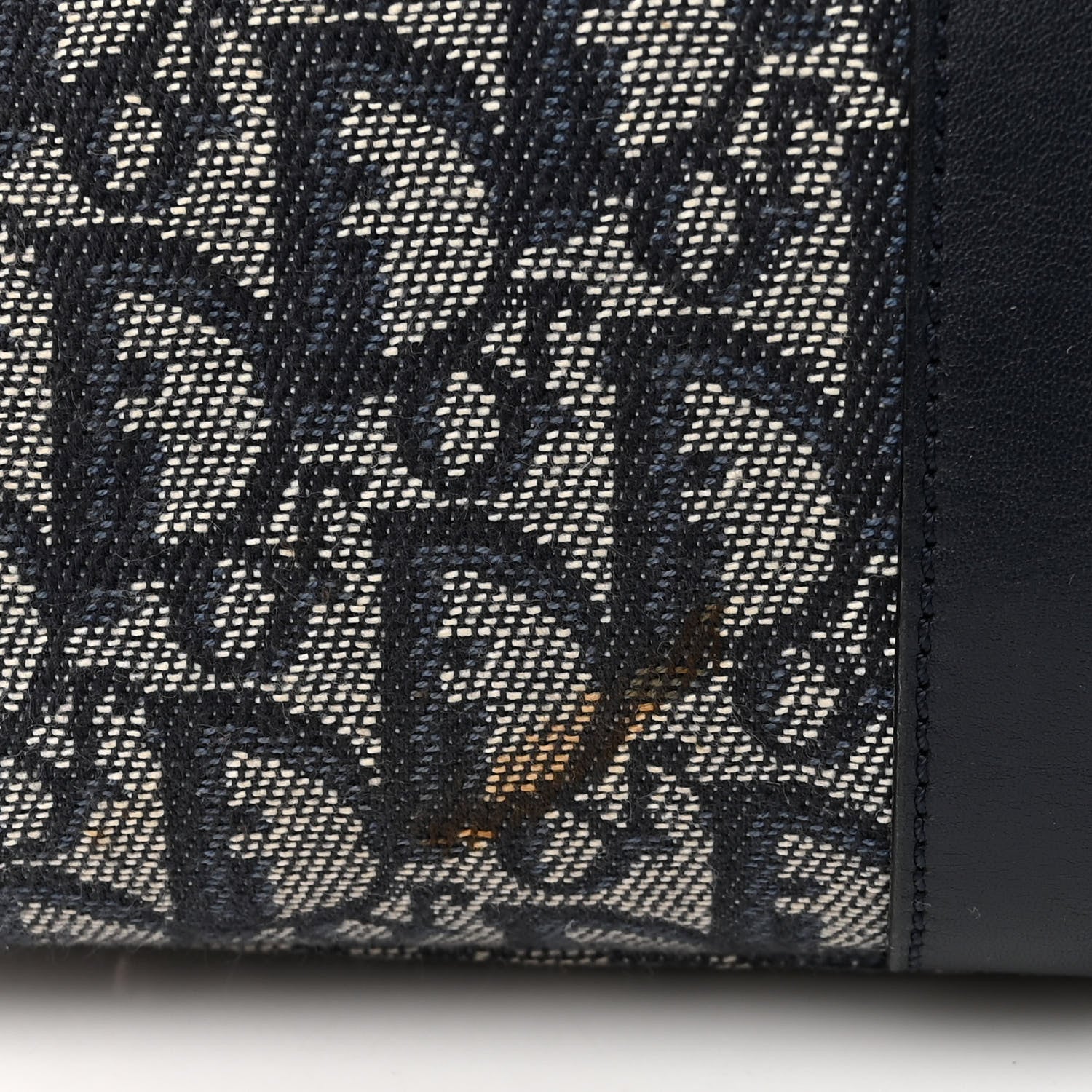 Christian Dior Denim Monogram Charms Shoulder Bag Blue 11 of 12