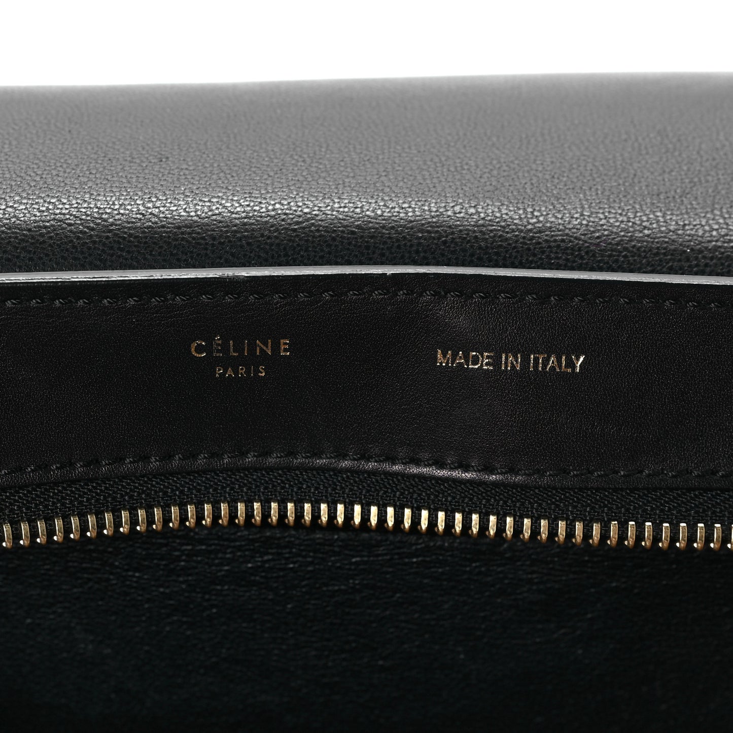 Snakeskin Medium Trapeze Black Beige