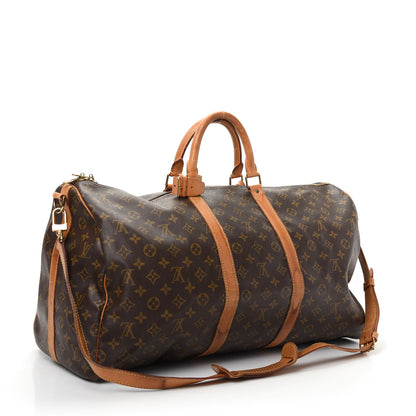 Louis Vuitton Monogram Keepall Bandouliere 55 2 of 15