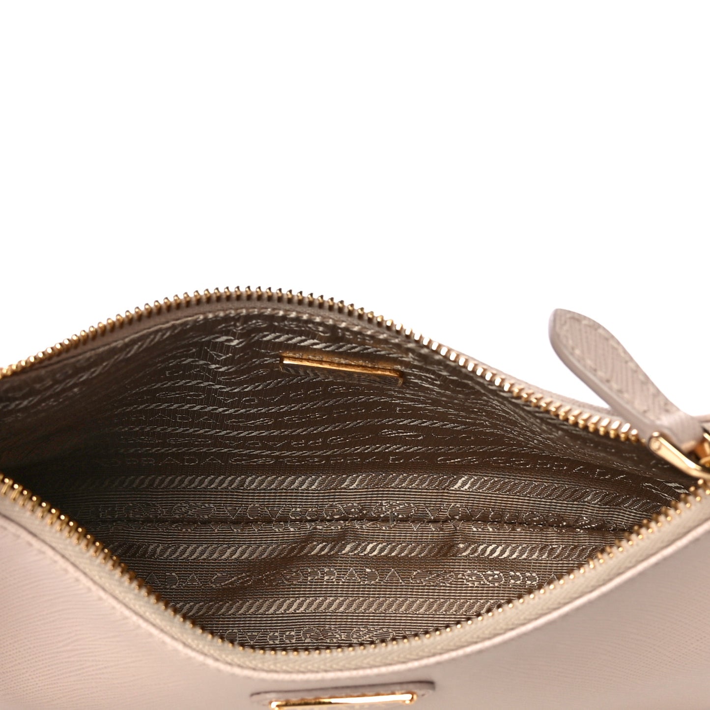 Saffiano Re-Edition 2005 Shoulder Bag Cammeo Beige