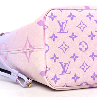 Louis Vuitton Monogram Giant Spring In The City Neverfull MM Sunrise Pastel 8 of 9