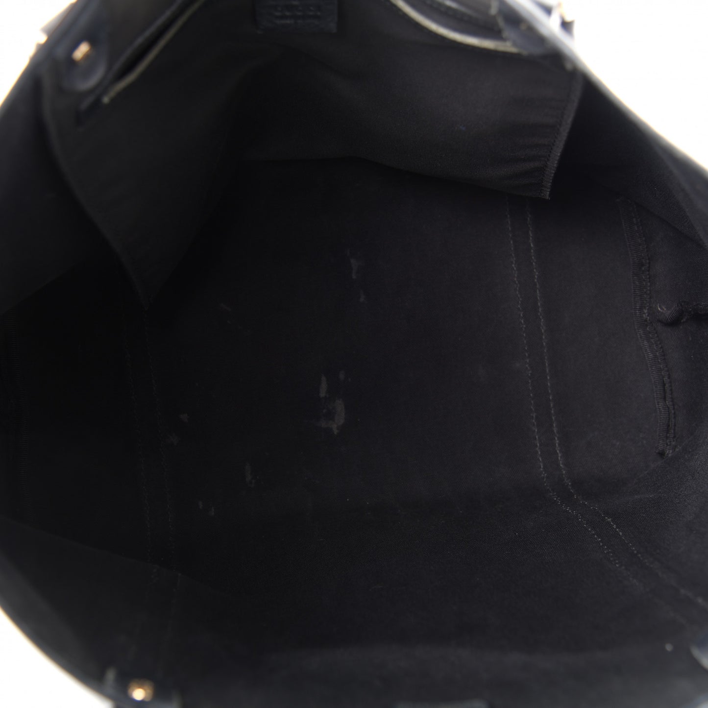 Crystal Monogram Medium Joy Tote Black