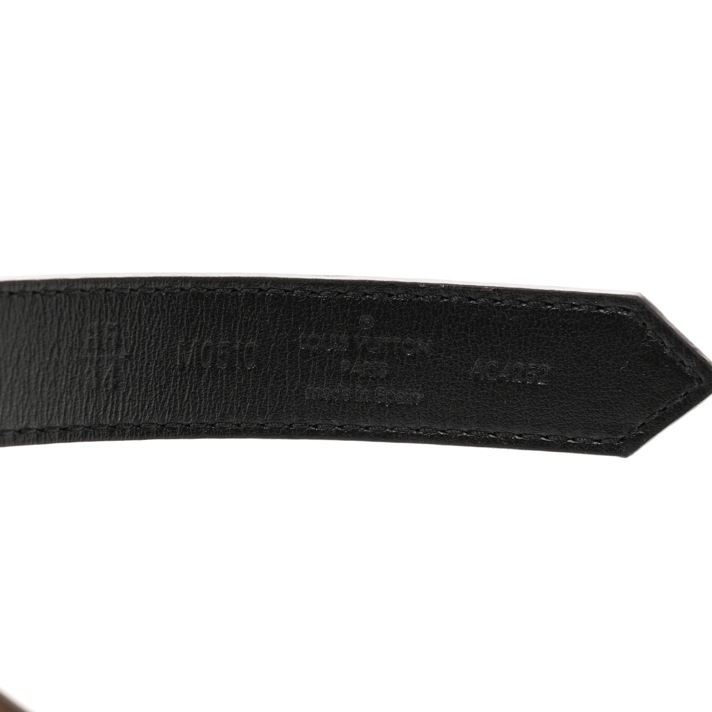 Monogram 20MM LV Circle Prime Reversible Belt 85 34 Black