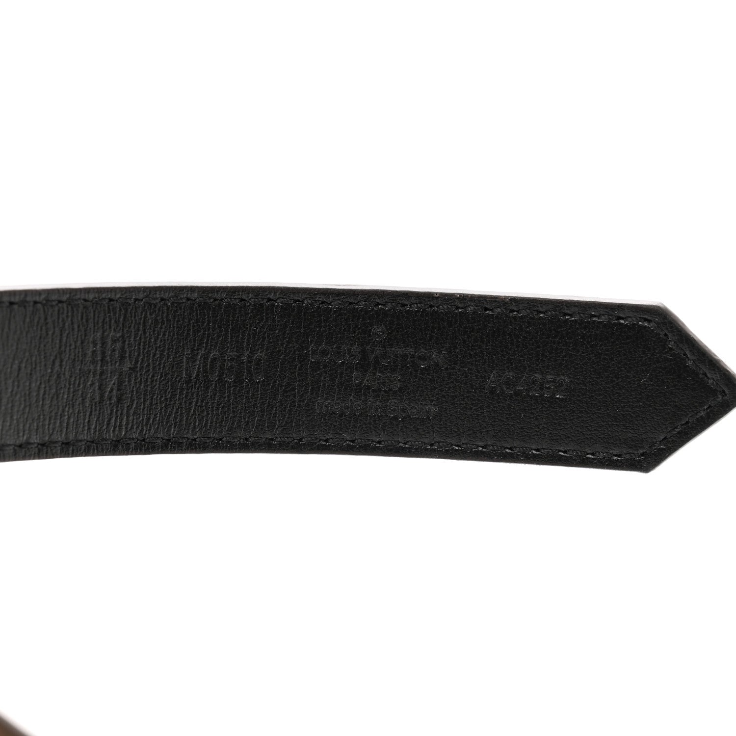 Louis Vuitton Monogram 20MM LV Circle Prime Reversible Belt 85 34 Black 3 of 5