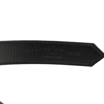 Louis Vuitton Monogram 20MM LV Circle Prime Reversible Belt 85 34 Black 3 of 5