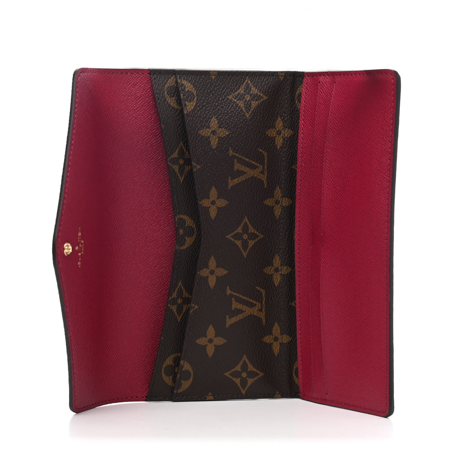Louis Vuitton Monogram Josephine Wallet Fuchsia 4 of 4