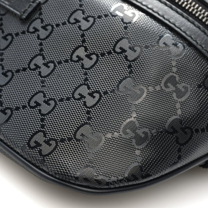 Gucci Imprime Monogram Belt Bag Black 10 of 10