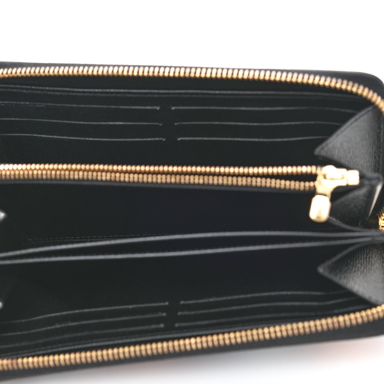 Louis Vuitton Epi Blooming Flowers Zippy Wallet Black 5 of 7