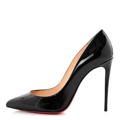 Christian Louboutin Patent Pigalle Follies 100 Pumps 38.5 Black 1 of 10