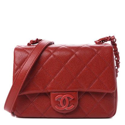 Chanel Caviar Quilted Mini Incognito Square Flap Red 1 of 10