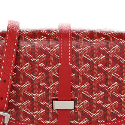 Goyard Goyardine Belvedere II PM Messenger Bag Red 6 of 9
