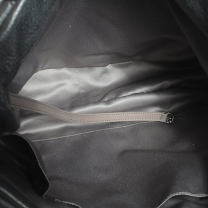 Chanel Leather Bubble Quilt Hobo Grey 8 of 8
