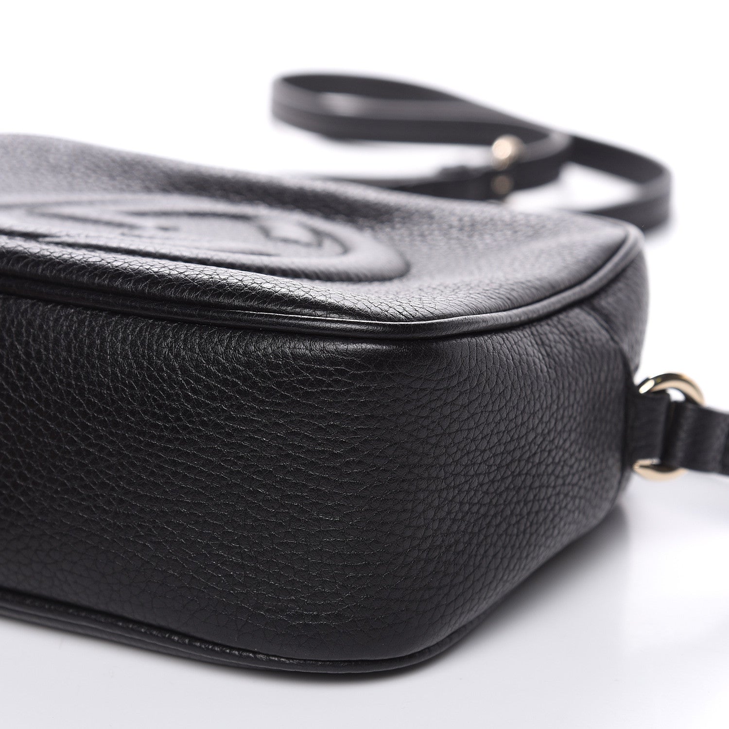 Gucci Pebbled Calfskin Small Soho Disco Bag Black 9 of 9