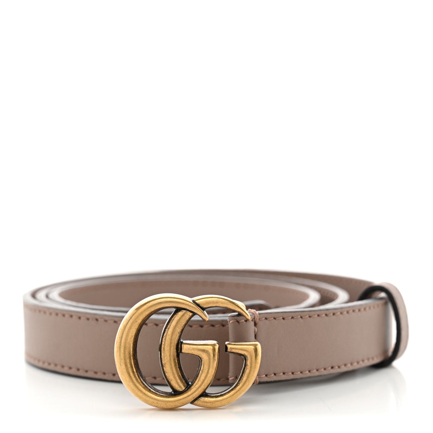 Calfskin Double G 20mm Belt 85 34 Porcelain Rose