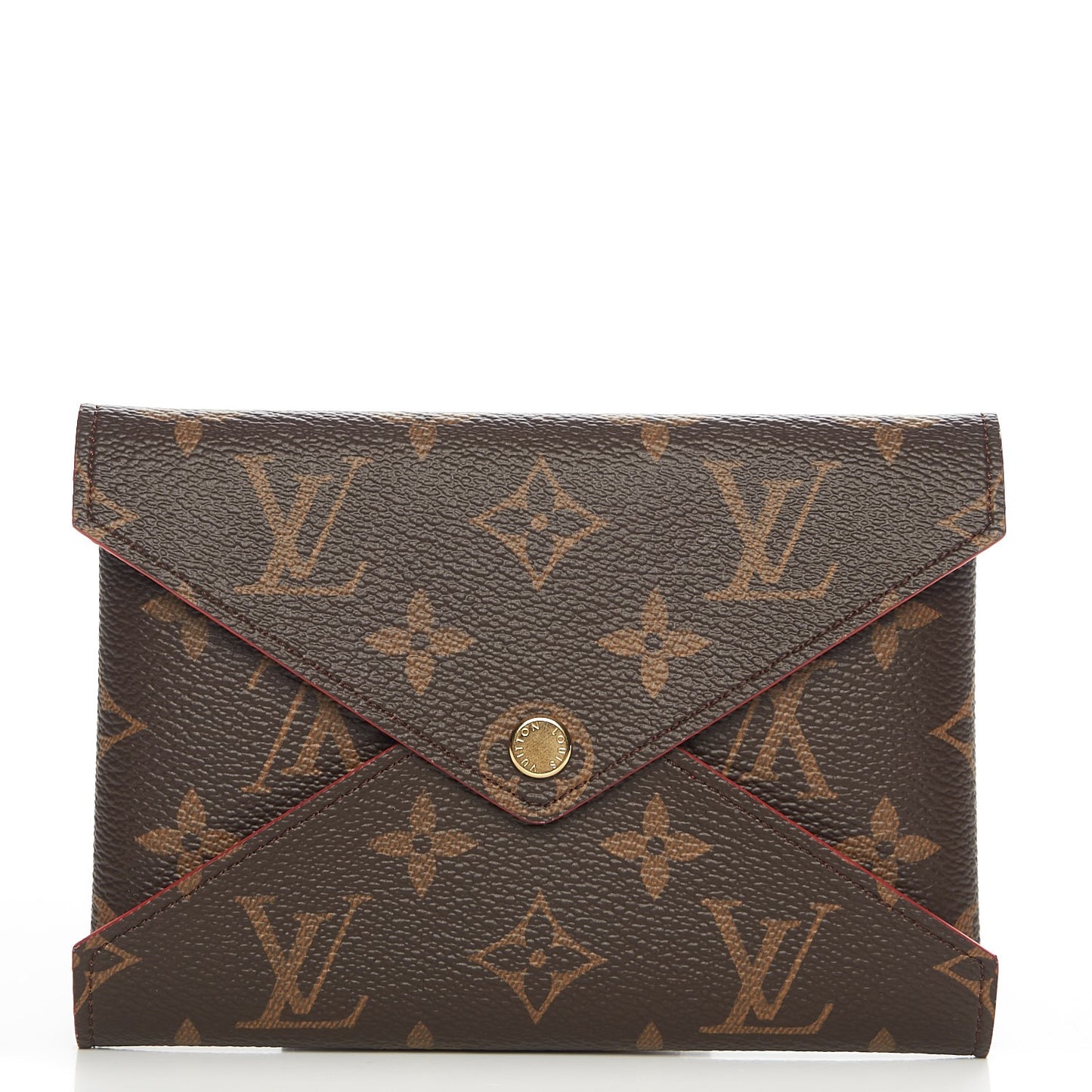 Monogram Medium Kirigami Pochette Insert Coquelicot