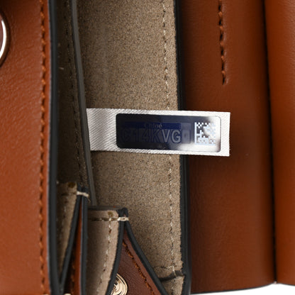 Chloe Suede Calfskin Mini Faye Bracelet Bag Tobacco 7 of 9