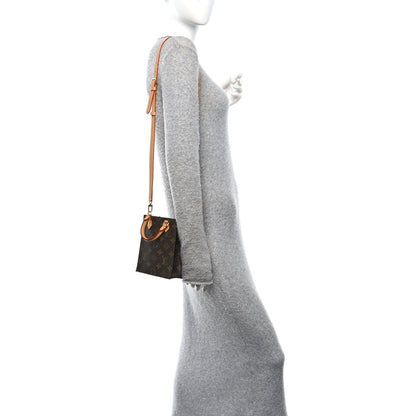 Louis Vuitton Monogram Petit Sac Plat 2 of 9